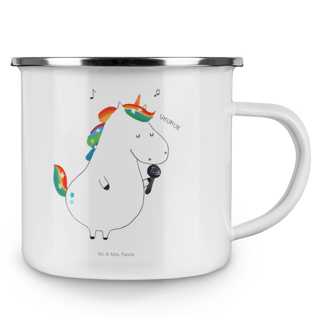 Camping Emaille Tasse Einhorn Sänger Campingtasse, Trinkbecher, Metalltasse, Outdoor Tasse, Emaille Trinkbecher, Blechtasse Outdoor, Emaille Campingbecher, Edelstahl Trinkbecher, Metalltasse für Camping, Kaffee Blechtasse, Camping Tasse Metall, Einhorn, Einhörner, Einhorn Deko, Pegasus, Unicorn, Glitzer, Konfetti, Party, Geburtstag, Feier, Fest, Disco, Sängerin, Sänger, Freundin