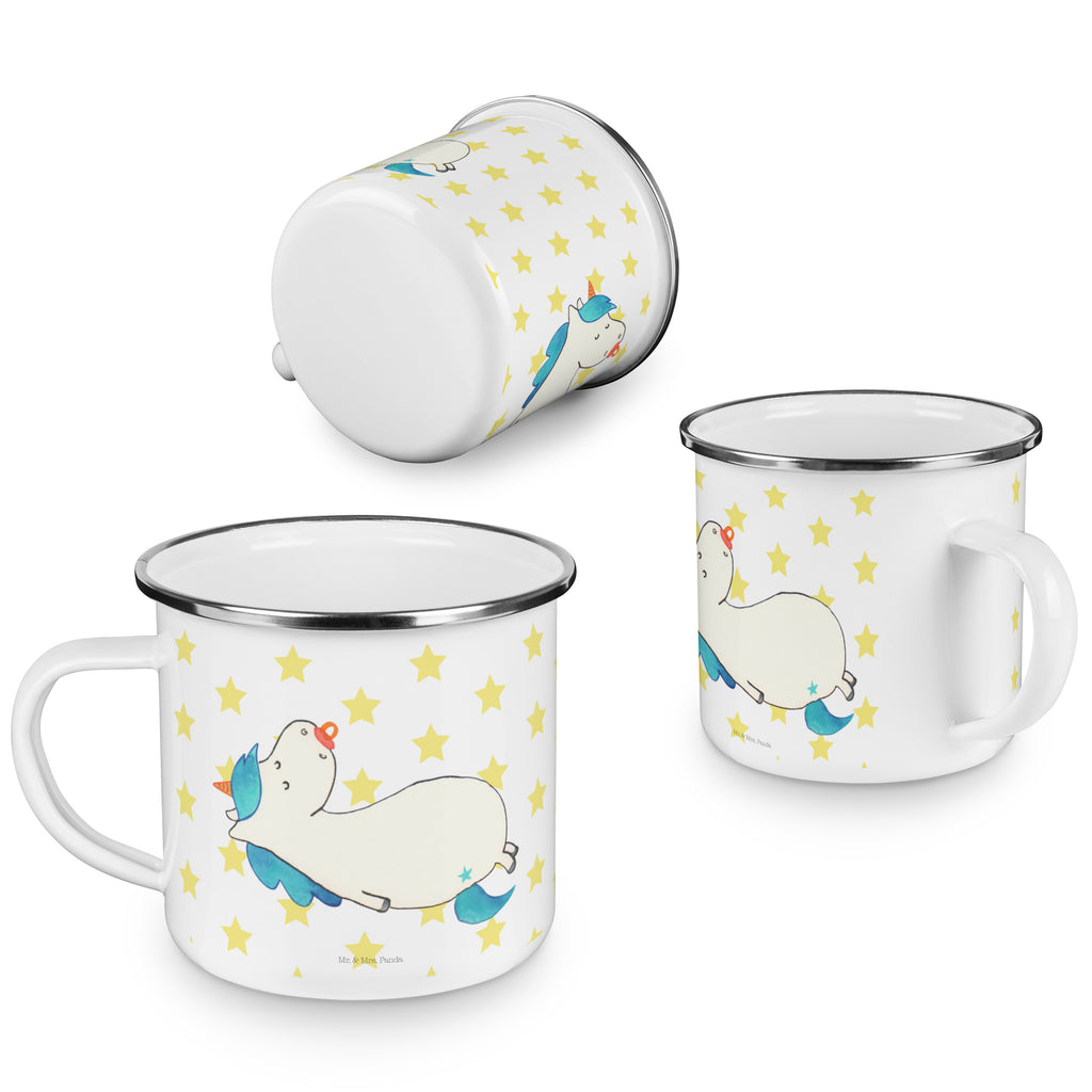 Camping Emaille Tasse Einhorn Schnullie Campingtasse, Trinkbecher, Metalltasse, Outdoor Tasse, Emaille Trinkbecher, Blechtasse Outdoor, Emaille Campingbecher, Edelstahl Trinkbecher, Metalltasse für Camping, Kaffee Blechtasse, Camping Tasse Metall, Einhorn, Einhörner, Einhorn Deko, Pegasus, Unicorn, Baby, Kleinkind, Geburt, Geburtstag, Säugling, Schnuller, Geschenk Geburt, Mutter, Mama