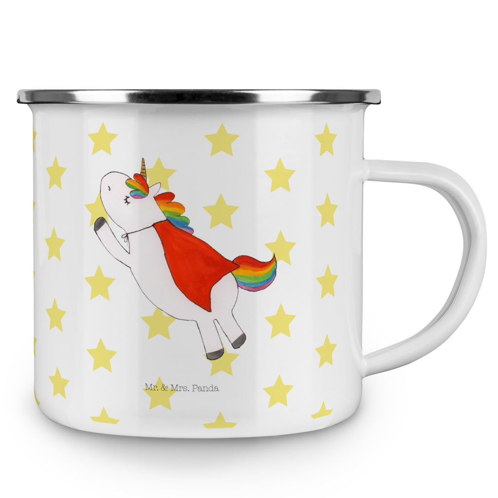 Camping Emaille Tasse Einhorn Super Campingtasse, Trinkbecher, Metalltasse, Outdoor Tasse, Emaille Trinkbecher, Blechtasse Outdoor, Emaille Campingbecher, Edelstahl Trinkbecher, Metalltasse für Camping, Kaffee Blechtasse, Camping Tasse Metall, Einhorn, Einhörner, Einhorn Deko, Pegasus, Unicorn, Traummann, Superheld, Held, Freundin, Geschenk, Girl, Mädchen