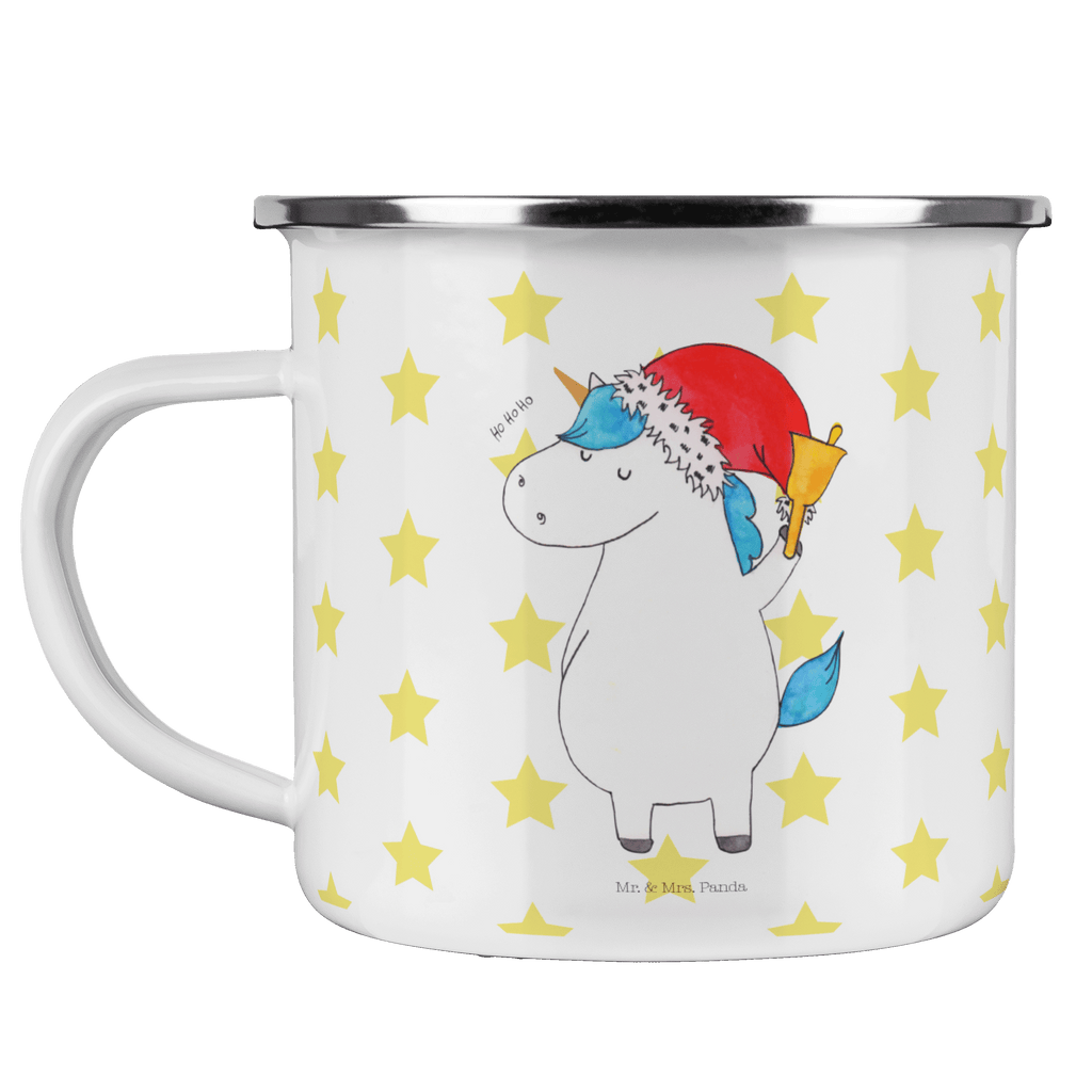 Camping Emaille Tasse Einhorn Weihnachtsmann Campingtasse, Trinkbecher, Metalltasse, Outdoor Tasse, Emaille Trinkbecher, Blechtasse Outdoor, Emaille Campingbecher, Edelstahl Trinkbecher, Metalltasse für Camping, Kaffee Blechtasse, Camping Tasse Metall, Einhorn, Einhörner, Einhorn Deko, Pegasus, Unicorn, Gin, Schokolade, Schoki, Weihnachten, Weihnachtsmann, Nikolaus, Wunschzettel, Wunschliste, Feenstaub