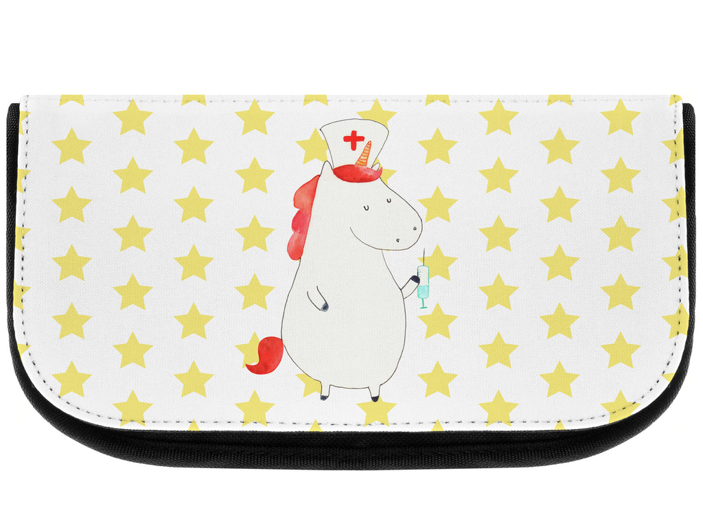 Kosmetiktasche Einhorn Krankenschwester Kosmetikbeutel, Kulturtasche, Kulturbeutel, Schminktasche, Make-Up Tasche, Einhorn, Einhörner, Einhorn Deko, Pegasus, Unicorn, Krankenschwester Geschenk, Krankenpfleger Geschenk, Krankenpflegerin, Krankenschwester Dankeschön, Krankenhaus, Ärztin Geschenk