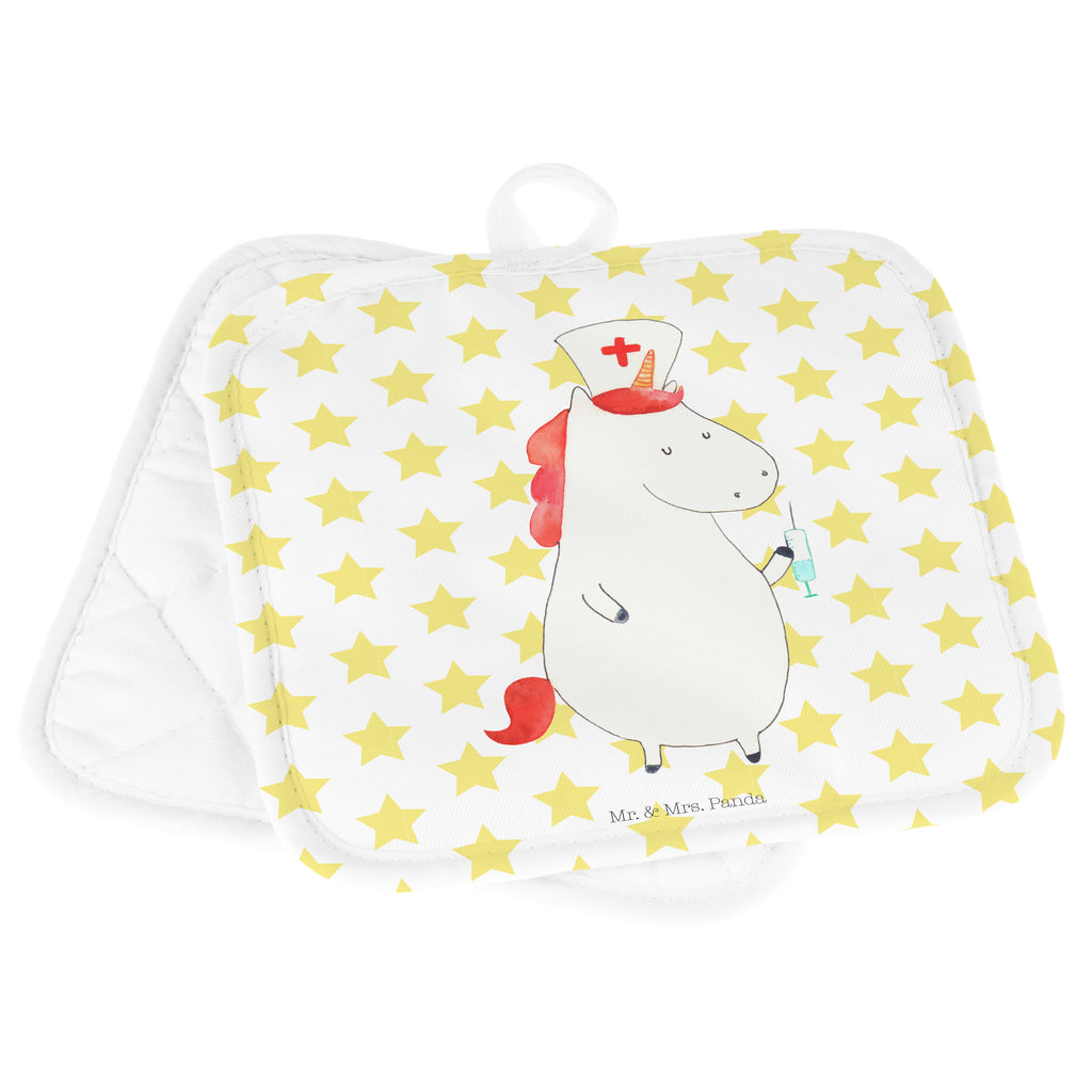 2er Set Topflappen  Einhorn Krankenschwester Topflappen, Topfuntersetzer, Ofenhandschuh, Topflappen Set, Topflappen lustig, Topflappen mit Spruch, Einhorn, Einhörner, Einhorn Deko, Pegasus, Unicorn, Krankenschwester Geschenk, Krankenpfleger Geschenk, Krankenpflegerin, Krankenschwester Dankeschön, Krankenhaus, Ärztin Geschenk