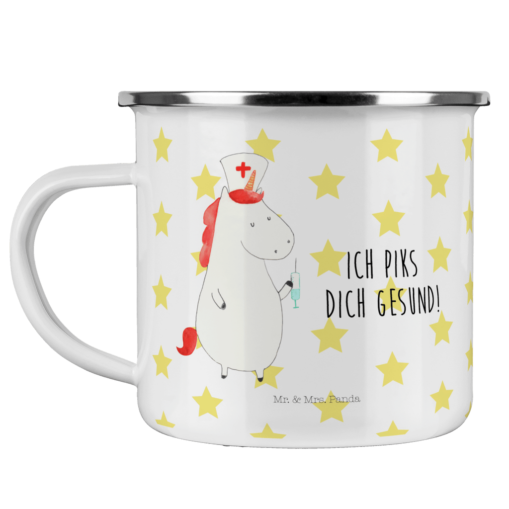 Camping Emaille Tasse Einhorn Krankenschwester Campingtasse, Trinkbecher, Metalltasse, Outdoor Tasse, Emaille Trinkbecher, Blechtasse Outdoor, Emaille Campingbecher, Edelstahl Trinkbecher, Metalltasse für Camping, Kaffee Blechtasse, Camping Tasse Metall, Einhorn, Einhörner, Einhorn Deko, Pegasus, Unicorn, Krankenschwester Geschenk, Krankenpfleger Geschenk, Krankenpflegerin, Krankenschwester Dankeschön, Krankenhaus, Ärztin Geschenk