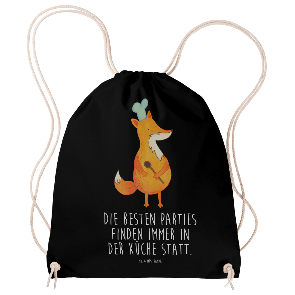 Sportbeutel Fuchs Koch Turnbeutel, Beutel, Sporttasche, Tasche, Stoffbeutel, Fuchs, Füchse, Koch Geschenk, Küche Spruch, Küche Deko, Köche, Bäcker, Party Spruch, Spruch lustig, witzig
