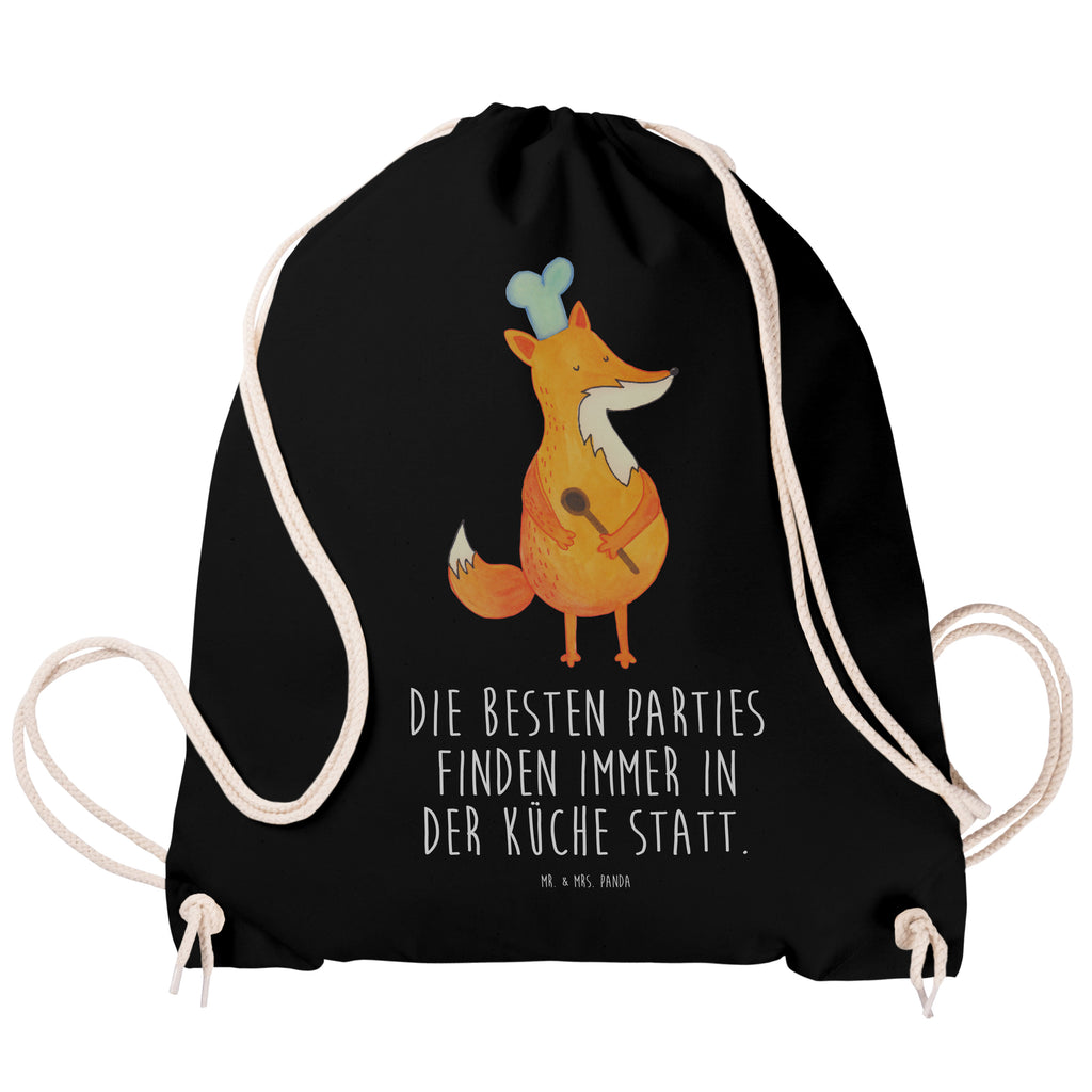 Sportbeutel Fuchs Koch Turnbeutel, Beutel, Sporttasche, Tasche, Stoffbeutel, Fuchs, Füchse, Koch Geschenk, Küche Spruch, Küche Deko, Köche, Bäcker, Party Spruch, Spruch lustig, witzig