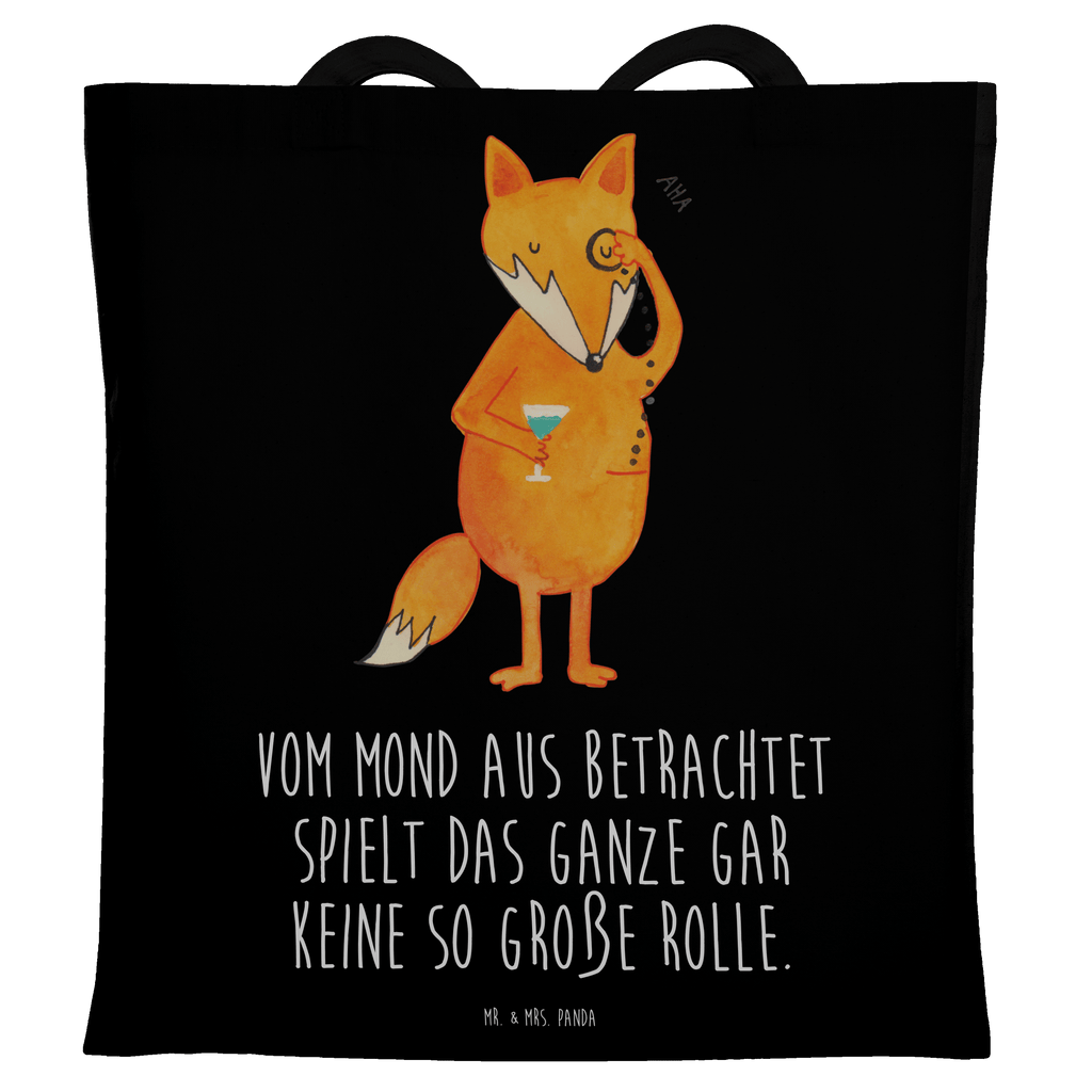Tragetasche Fuchs Lord Beuteltasche, Beutel, Einkaufstasche, Jutebeutel, Stoffbeutel, Fuchs, Füchse, tröstende Worte, Spruch lustig, Liebeskummer Geschenk, Motivation Spruch, Problemlösung