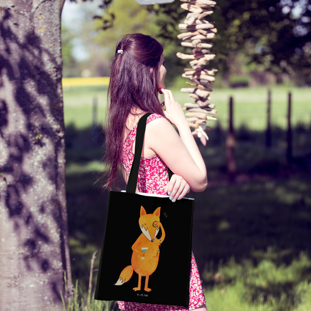 Tragetasche Fuchs Lord Beuteltasche, Beutel, Einkaufstasche, Jutebeutel, Stoffbeutel, Fuchs, Füchse, tröstende Worte, Spruch lustig, Liebeskummer Geschenk, Motivation Spruch, Problemlösung