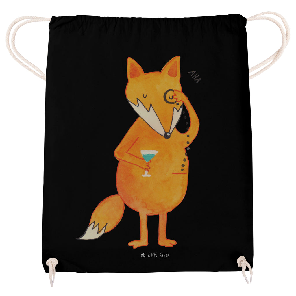 Sportbeutel Fuchs Lord Turnbeutel, Beutel, Sporttasche, Tasche, Stoffbeutel, Fuchs, Füchse, tröstende Worte, Spruch lustig, Liebeskummer Geschenk, Motivation Spruch, Problemlösung