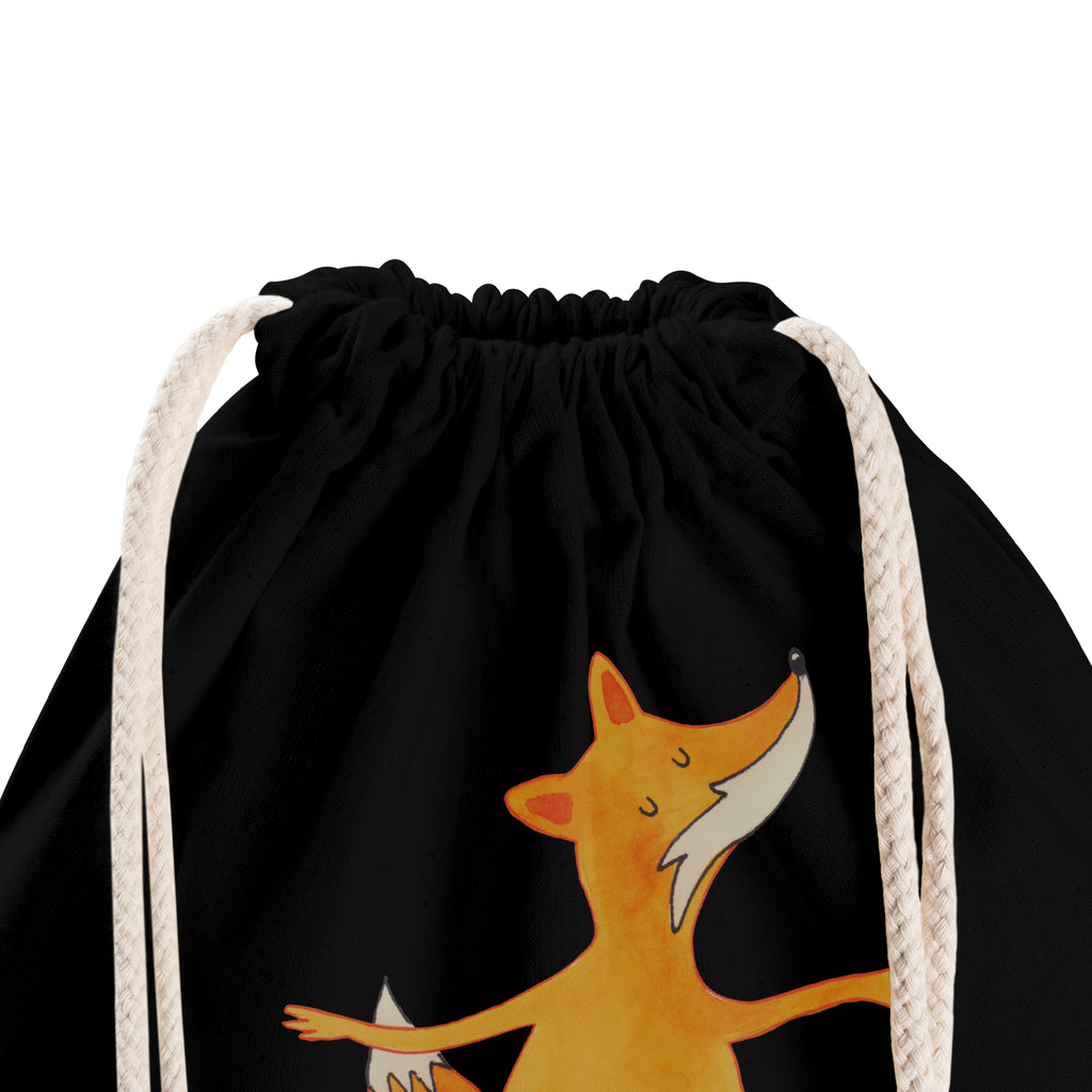 Sportbeutel Fuchs Ballerina Turnbeutel, Beutel, Sporttasche, Tasche, Stoffbeutel, Fuchs, Fuchs Spruch, Füchse, Füchsin, Ballerina, Ballett, Tänzerin, Tanzen, Party, Einladung, Geburtstag