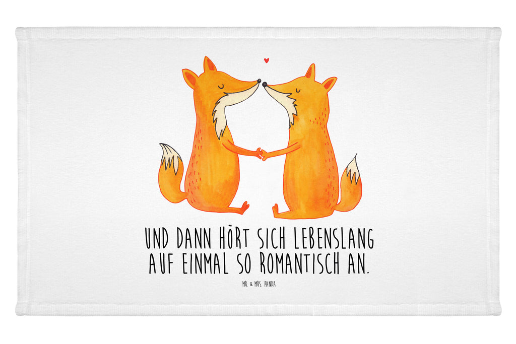 Gäste Handtuch Füchse Liebe Gästetuch, Reisehandtuch, Sport Handtuch, Frottier, Kinder Handtuch, Fuchs, Füchse, Fox, Liebe, Liebespaar, Paar, Partner, Freundin, Freund, Ehe, Verlobte, Ehemann, Ehefrau, Liebesbeweis