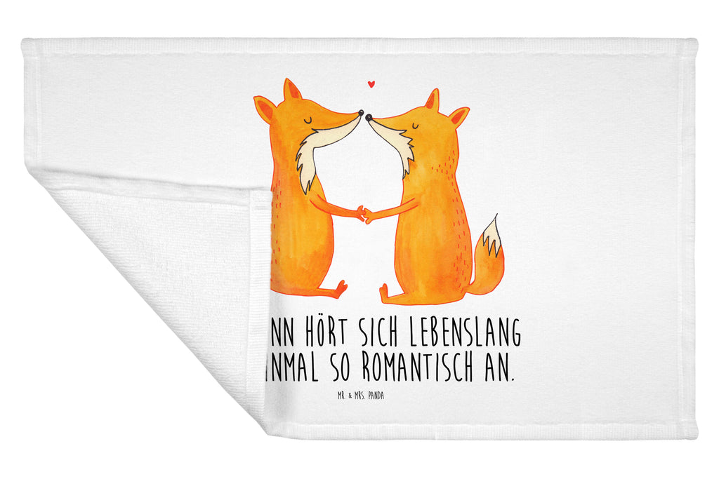 Gäste Handtuch Füchse Liebe Gästetuch, Reisehandtuch, Sport Handtuch, Frottier, Kinder Handtuch, Fuchs, Füchse, Fox, Liebe, Liebespaar, Paar, Partner, Freundin, Freund, Ehe, Verlobte, Ehemann, Ehefrau, Liebesbeweis
