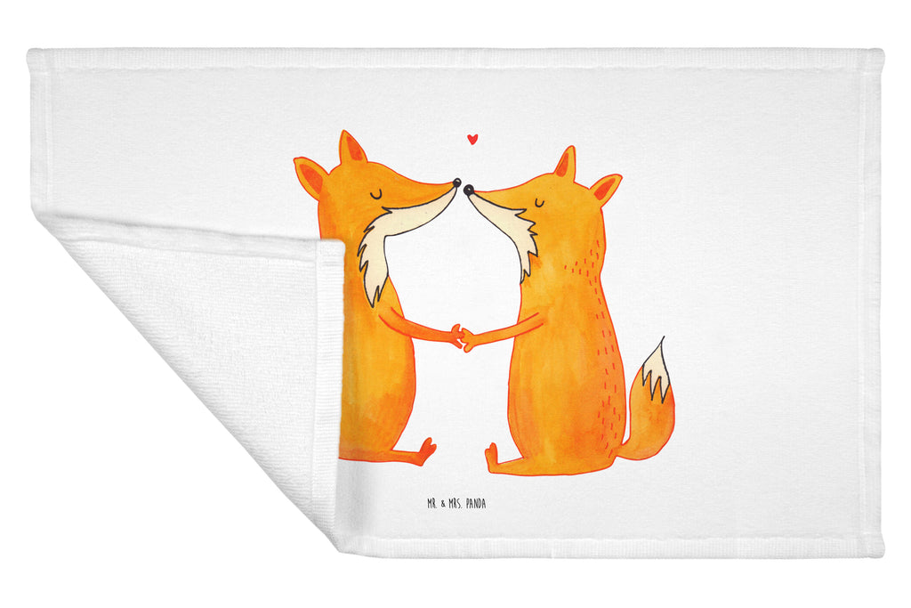Gäste Handtuch Füchse Liebe Gästetuch, Reisehandtuch, Sport Handtuch, Frottier, Kinder Handtuch, Fuchs, Füchse, Fox, Liebe, Liebespaar, Paar, Partner, Freundin, Freund, Ehe, Verlobte, Ehemann, Ehefrau, Liebesbeweis