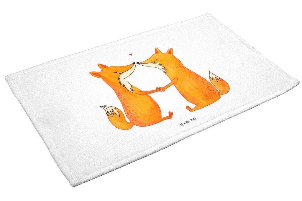 Gäste Handtuch Füchse Liebe Gästetuch, Reisehandtuch, Sport Handtuch, Frottier, Kinder Handtuch, Fuchs, Füchse, Fox, Liebe, Liebespaar, Paar, Partner, Freundin, Freund, Ehe, Verlobte, Ehemann, Ehefrau, Liebesbeweis