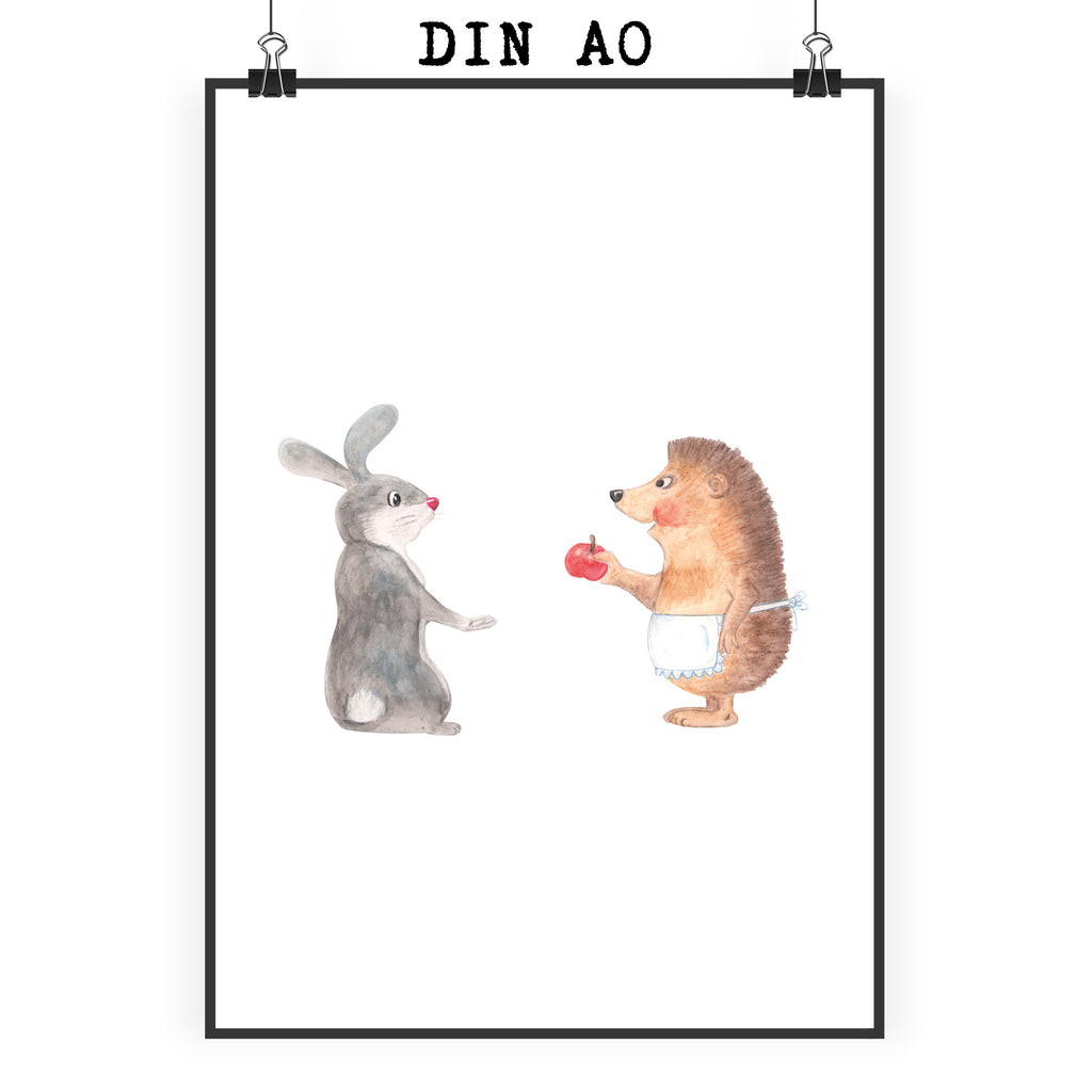 Poster Liebe ist nie ohne Schmerz Poster, Wandposter, Bild, Wanddeko, Küchenposter, Kinderposter, Wanddeko Bild, Raumdekoration, Wanddekoration, Handgemaltes Poster, Mr. & Mrs. Panda Poster, Designposter, Kunstdruck, Posterdruck, Tiermotive, Gute Laune, lustige Sprüche, Tiere, Igel und Hase, Igel, Hase, Liebe Spruch, Liebeskummer Geschenk, Herzschmerz, Trösten, Trennungsschmerz, Spruch romantisch