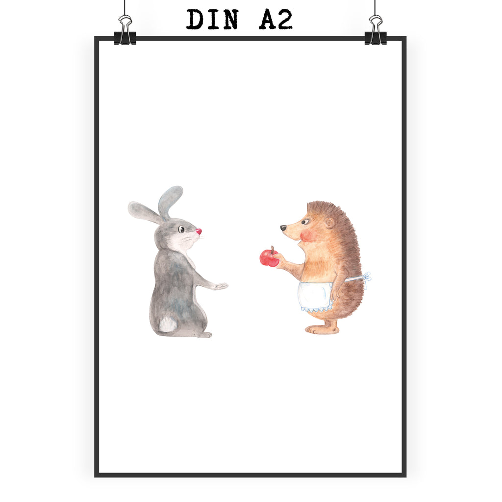 Poster Liebe ist nie ohne Schmerz Poster, Wandposter, Bild, Wanddeko, Küchenposter, Kinderposter, Wanddeko Bild, Raumdekoration, Wanddekoration, Handgemaltes Poster, Mr. & Mrs. Panda Poster, Designposter, Kunstdruck, Posterdruck, Tiermotive, Gute Laune, lustige Sprüche, Tiere, Igel und Hase, Igel, Hase, Liebe Spruch, Liebeskummer Geschenk, Herzschmerz, Trösten, Trennungsschmerz, Spruch romantisch