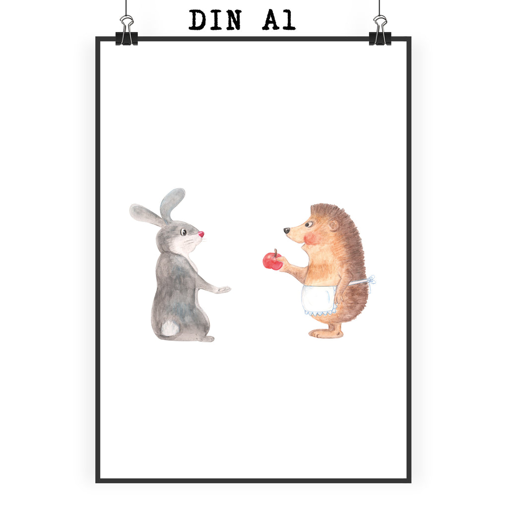 Poster Liebe ist nie ohne Schmerz Poster, Wandposter, Bild, Wanddeko, Küchenposter, Kinderposter, Wanddeko Bild, Raumdekoration, Wanddekoration, Handgemaltes Poster, Mr. & Mrs. Panda Poster, Designposter, Kunstdruck, Posterdruck, Tiermotive, Gute Laune, lustige Sprüche, Tiere, Igel und Hase, Igel, Hase, Liebe Spruch, Liebeskummer Geschenk, Herzschmerz, Trösten, Trennungsschmerz, Spruch romantisch