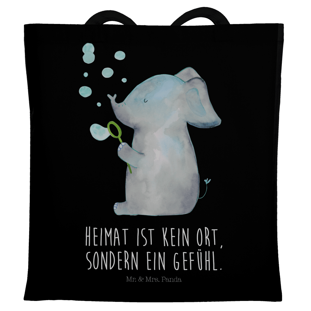 Tragetasche Elefant Seifenblasen Beuteltasche, Beutel, Einkaufstasche, Jutebeutel, Stoffbeutel, Tiermotive, Gute Laune, lustige Sprüche, Tiere, Elefant, Elefanten, Dickhäter, Rüsseltier, Seifenblasen, Liebe, Heimat, Gefühl. Daheim, Liebesbeweis, Liebesspruch