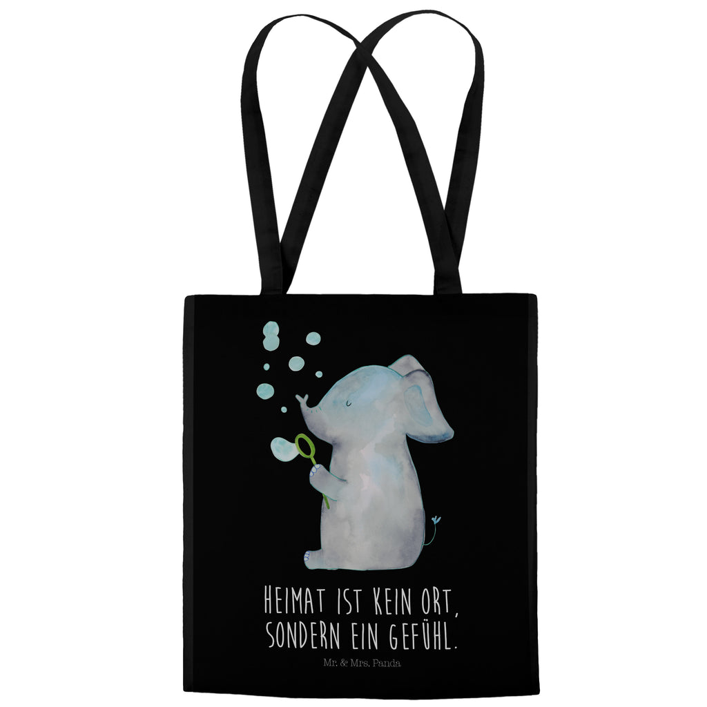 Tragetasche Elefant Seifenblasen Beuteltasche, Beutel, Einkaufstasche, Jutebeutel, Stoffbeutel, Tiermotive, Gute Laune, lustige Sprüche, Tiere, Elefant, Elefanten, Dickhäter, Rüsseltier, Seifenblasen, Liebe, Heimat, Gefühl. Daheim, Liebesbeweis, Liebesspruch