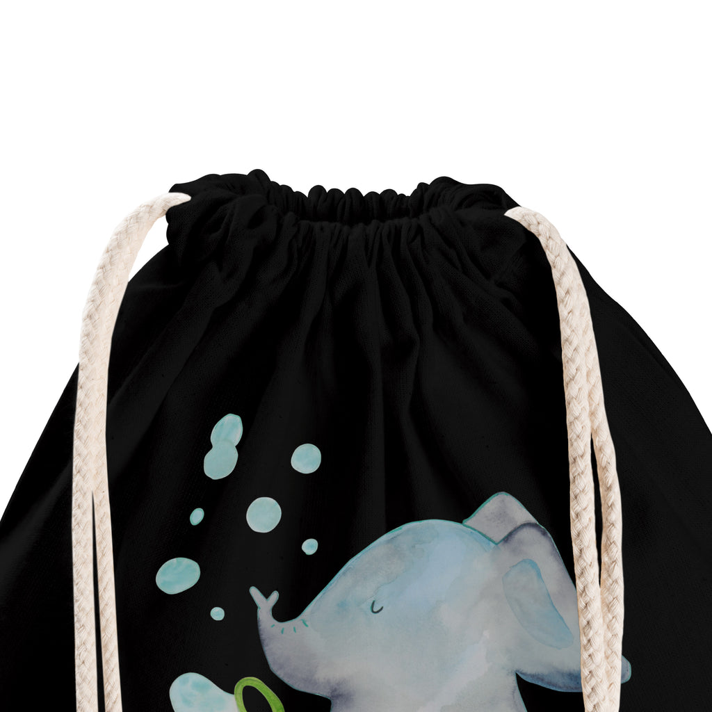 Sportbeutel Elefant Seifenblasen Turnbeutel, Beutel, Sporttasche, Tasche, Stoffbeutel, Tiermotive, Gute Laune, lustige Sprüche, Tiere, Elefant, Elefanten, Dickhäter, Rüsseltier, Seifenblasen, Liebe, Heimat, Gefühl. Daheim, Liebesbeweis, Liebesspruch