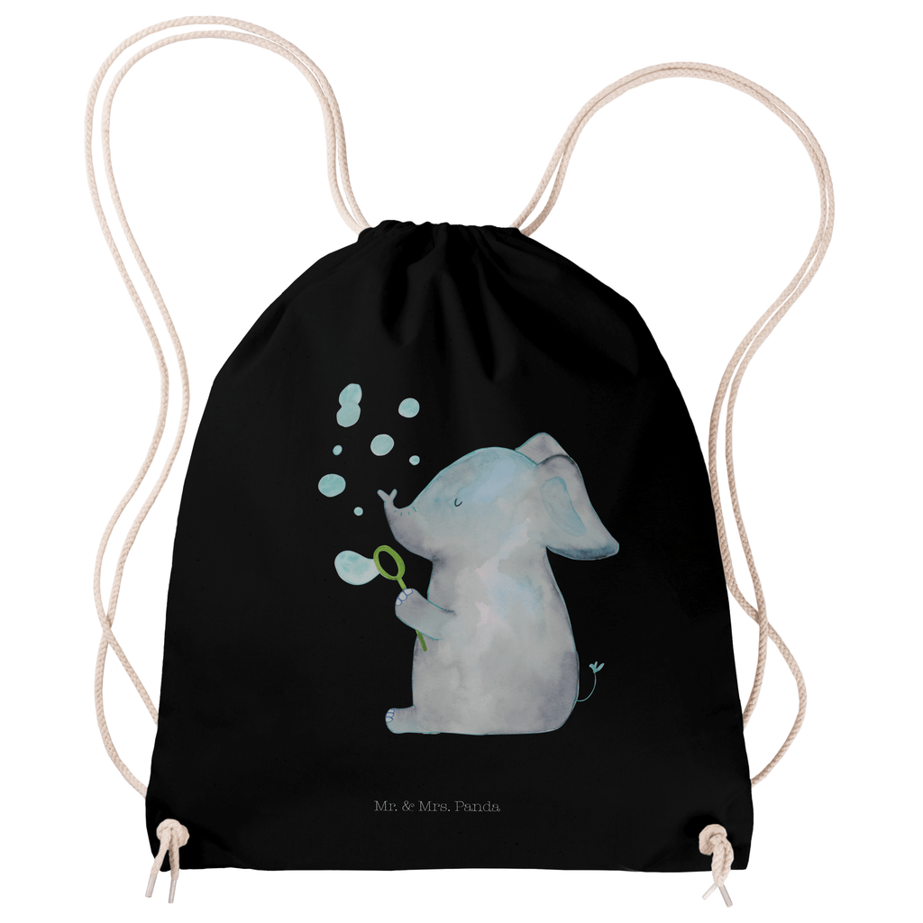 Sportbeutel Elefant Seifenblasen Turnbeutel, Beutel, Sporttasche, Tasche, Stoffbeutel, Tiermotive, Gute Laune, lustige Sprüche, Tiere, Elefant, Elefanten, Dickhäter, Rüsseltier, Seifenblasen, Liebe, Heimat, Gefühl. Daheim, Liebesbeweis, Liebesspruch
