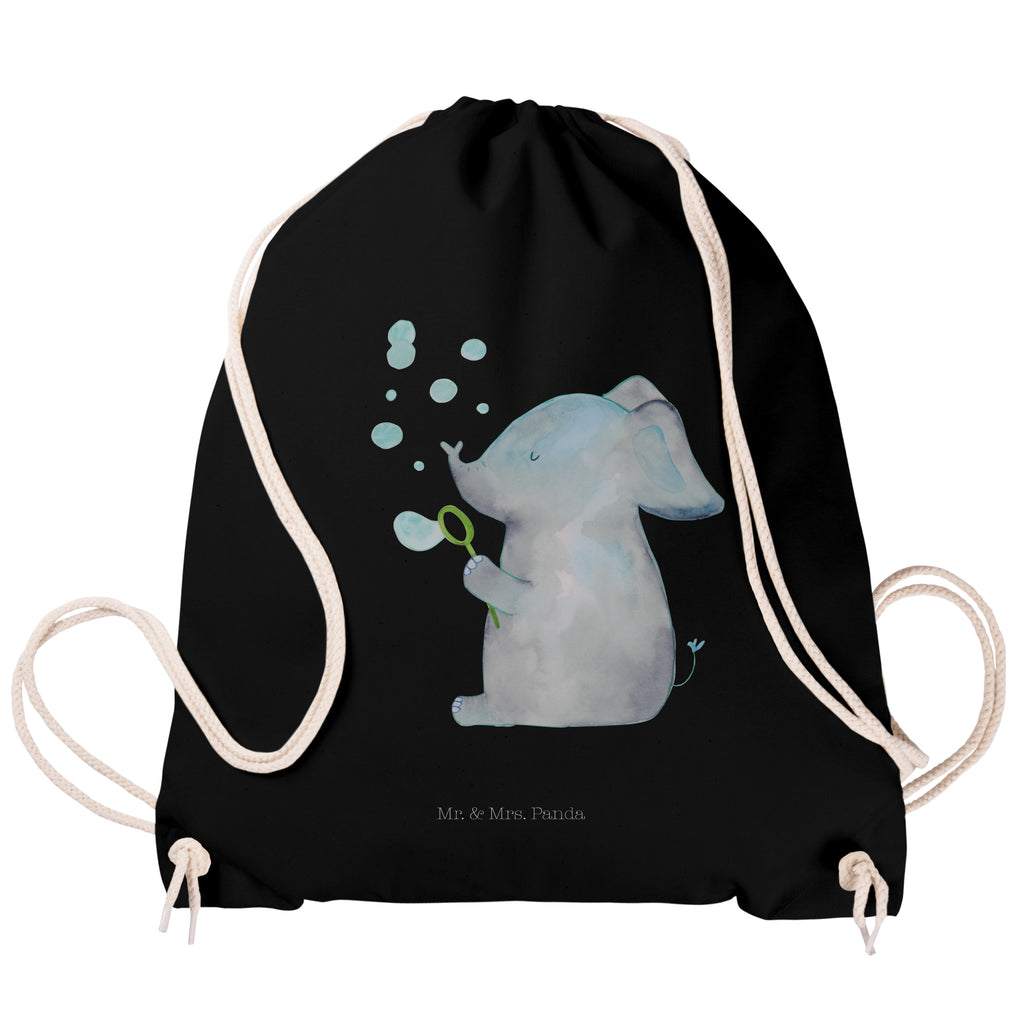 Sportbeutel Elefant Seifenblasen Turnbeutel, Beutel, Sporttasche, Tasche, Stoffbeutel, Tiermotive, Gute Laune, lustige Sprüche, Tiere, Elefant, Elefanten, Dickhäter, Rüsseltier, Seifenblasen, Liebe, Heimat, Gefühl. Daheim, Liebesbeweis, Liebesspruch