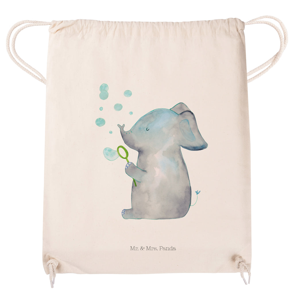 Sportbeutel Elefant Seifenblasen Turnbeutel, Beutel, Sporttasche, Tasche, Stoffbeutel, Tiermotive, Gute Laune, lustige Sprüche, Tiere, Elefant, Elefanten, Dickhäter, Rüsseltier, Seifenblasen, Liebe, Heimat, Gefühl. Daheim, Liebesbeweis, Liebesspruch