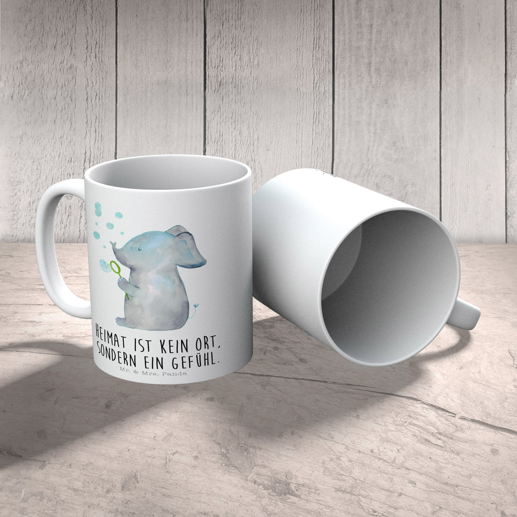 Tasse Elefant Seifenblasen Elefant, Elefanten, Dickhäter, Rüsseltier,Seifenblasen, Liebe, Heimat, Gefühl. Daheim, Liebesbeweis, Liebesspruch Becher, Kaffeetasse, Kaffeebecher, Tee, Frühstück, Büro  süße Tiermotive, gute Laune, lustige Sprüche, Tiere
