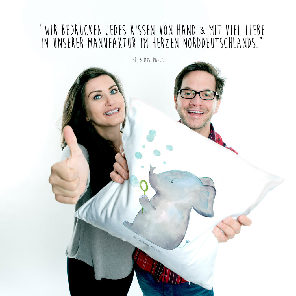 40x40 Kissen Elefant Seifenblasen Kissenhülle, Kopfkissen, Sofakissen, Dekokissen, Motivkissen, Tiermotive, Gute Laune, lustige Sprüche, Tiere, Elefant, Elefanten, Dickhäter, Rüsseltier, Seifenblasen, Liebe, Heimat, Gefühl. Daheim, Liebesbeweis, Liebesspruch