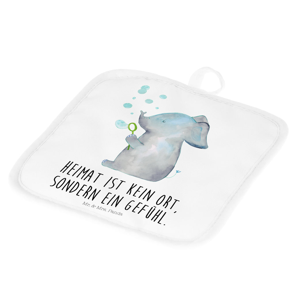 2er Set Topflappen  Elefant Seifenblasen Topflappen, Topfuntersetzer, Ofenhandschuh, Topflappen Set, Topflappen lustig, Topflappen mit Spruch, Tiermotive, Gute Laune, lustige Sprüche, Tiere, Elefant, Elefanten, Dickhäter, Rüsseltier, Seifenblasen, Liebe, Heimat, Gefühl. Daheim, Liebesbeweis, Liebesspruch