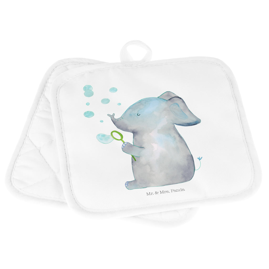 2er Set Topflappen  Elefant Seifenblasen Topflappen, Topfuntersetzer, Ofenhandschuh, Topflappen Set, Topflappen lustig, Topflappen mit Spruch, Tiermotive, Gute Laune, lustige Sprüche, Tiere, Elefant, Elefanten, Dickhäter, Rüsseltier, Seifenblasen, Liebe, Heimat, Gefühl. Daheim, Liebesbeweis, Liebesspruch