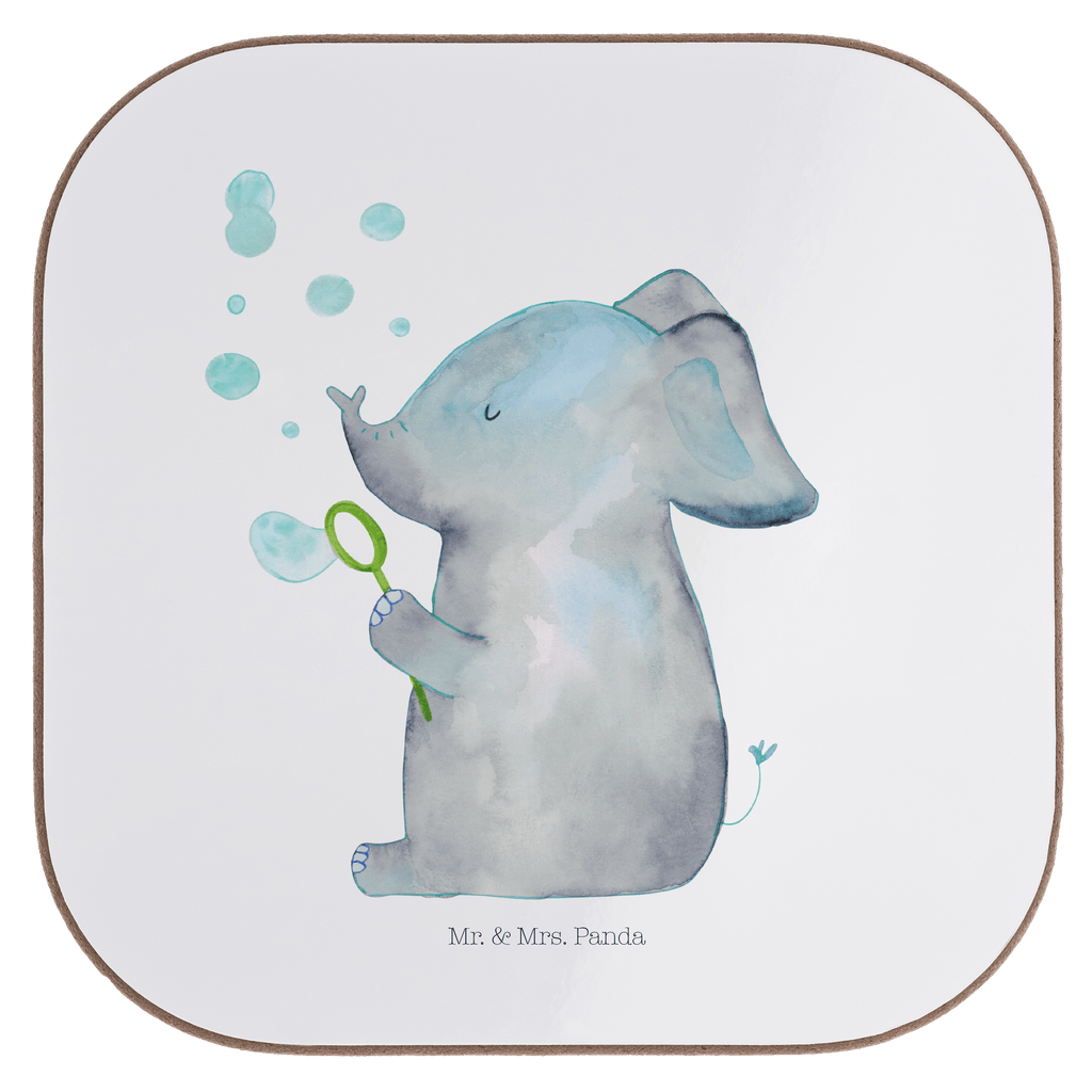 Quadratische Untersetzer Elefant Seifenblasen Bierdeckel, Glasuntersetzer, Untersetzer Gläser, Getränkeuntersetzer, Tiermotive, Gute Laune, lustige Sprüche, Tiere, Elefant, Elefanten, Dickhäter, Rüsseltier, Seifenblasen, Liebe, Heimat, Gefühl. Daheim, Liebesbeweis, Liebesspruch