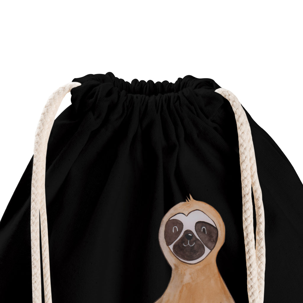 Sportbeutel Faultier Kaffee Turnbeutel, Beutel, Sporttasche, Tasche, Stoffbeutel, Faultier, Faultier Geschenk, Faultier Deko, Faultiere, faul, Lieblingstier, Kaffee, erster Kaffee, Morgenmuffel, Frühaufsteher, Kaffeetasse, Genießer, Coffee, Kaffeegetränk