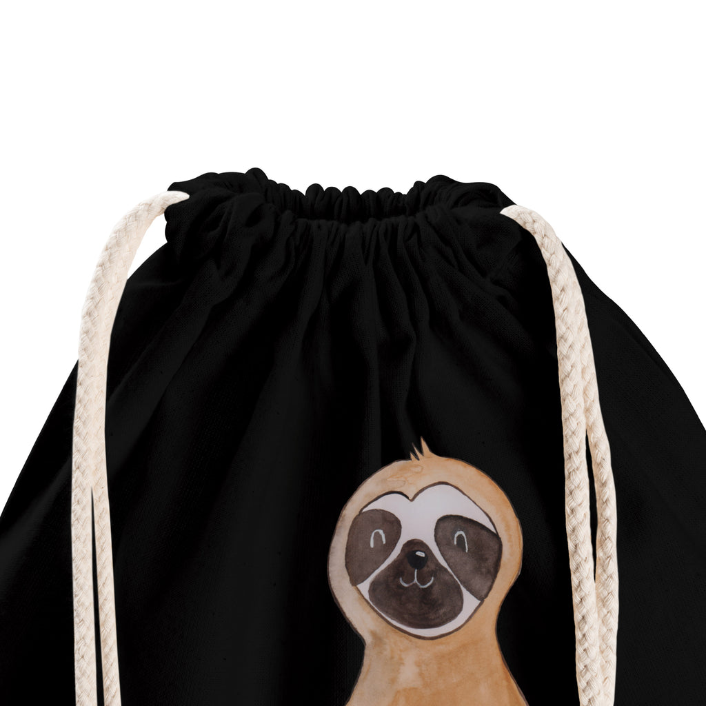 Sportbeutel Faultier Kaffee Turnbeutel, Beutel, Sporttasche, Tasche, Stoffbeutel, Faultier, Faultier Geschenk, Faultier Deko, Faultiere, faul, Lieblingstier, Kaffee, erster Kaffee, Morgenmuffel, Frühaufsteher, Kaffeetasse, Genießer, Coffee, Kaffeegetränk