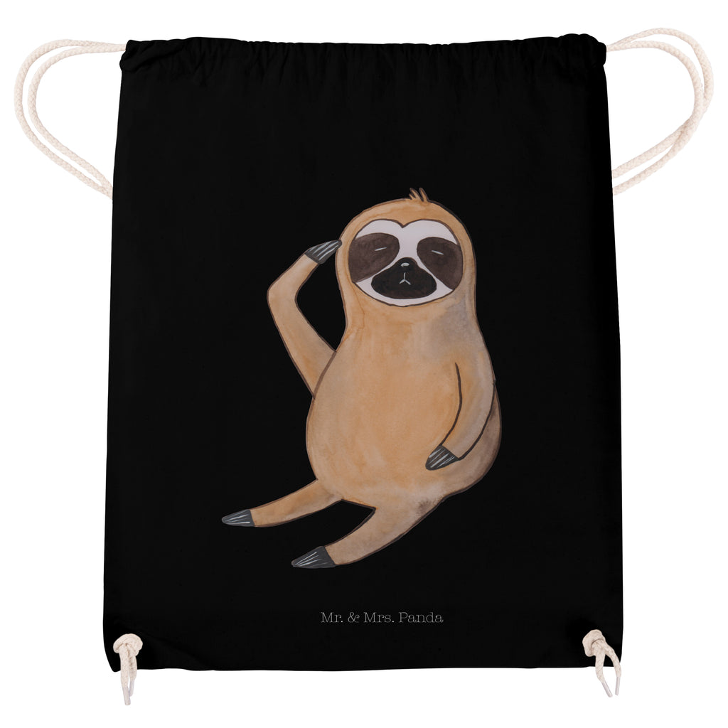 Sportbeutel Faultier Vogel zeigen Turnbeutel, Beutel, Sporttasche, Tasche, Stoffbeutel, Faultier, Faultier Geschenk, Faultier Deko, Faultiere, faul, Lieblingstier, Spinner, früher Vogel, der frühe Vogel, Frühaufsteher, Morgenmuffel, Vogel, Faultierwelt