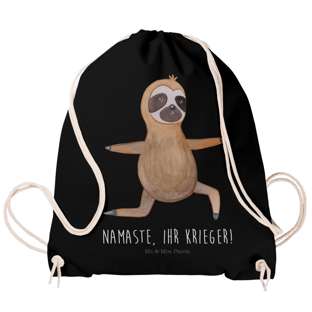 Sportbeutel Faultier  Yoga Turnbeutel, Beutel, Sporttasche, Tasche, Stoffbeutel, Faultier, Faultier Geschenk, Faultier Deko, Faultiere, faul, Lieblingstier, Yoga, Namaste, Krieger, Yogaübungen, Meditation, Atmung, Gelassenheit, Entspannung