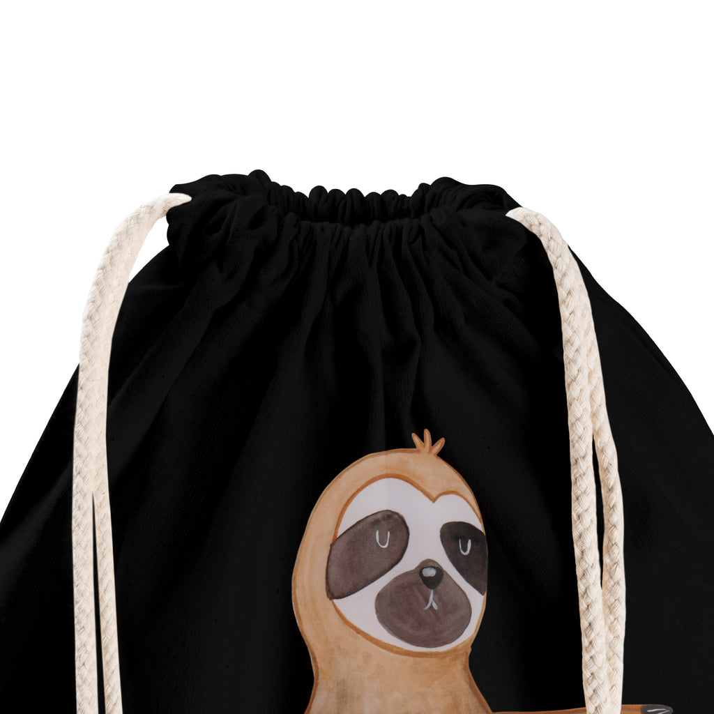 Sportbeutel Faultier  Yoga Turnbeutel, Beutel, Sporttasche, Tasche, Stoffbeutel, Faultier, Faultier Geschenk, Faultier Deko, Faultiere, faul, Lieblingstier, Yoga, Namaste, Krieger, Yogaübungen, Meditation, Atmung, Gelassenheit, Entspannung