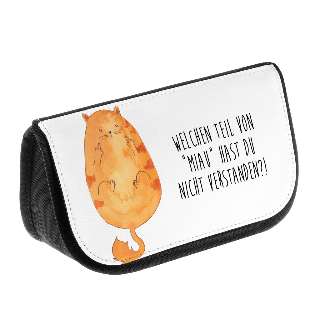 Kosmetiktasche Katze Mittelfinger Kosmetikbeutel, Kulturtasche, Kulturbeutel, Schminktasche, Make-Up Tasche, Katze, Katzenmotiv, Katzenfan, Katzendeko, Katzenfreund, Katzenliebhaber, Katzenprodukte, Katzenartikel, Katzenaccessoires, Katzensouvenirs, Katzenliebhaberprodukte, Katzenmotive, Katzen, Kater, Mietze, Cat, Cats