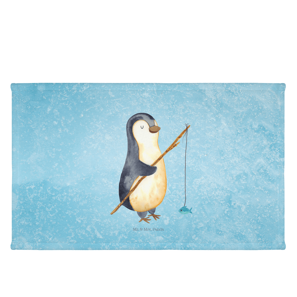 Gäste Handtuch Pinguin Angler Gästetuch, Reisehandtuch, Sport Handtuch, Frottier, Kinder Handtuch, Pinguin, Pinguine, Angeln, Angler, Tagträume, Hobby, Plan, Planer, Tagesplan, Neustart, Motivation, Geschenk, Freundinnen, Geschenkidee, Urlaub, Wochenende