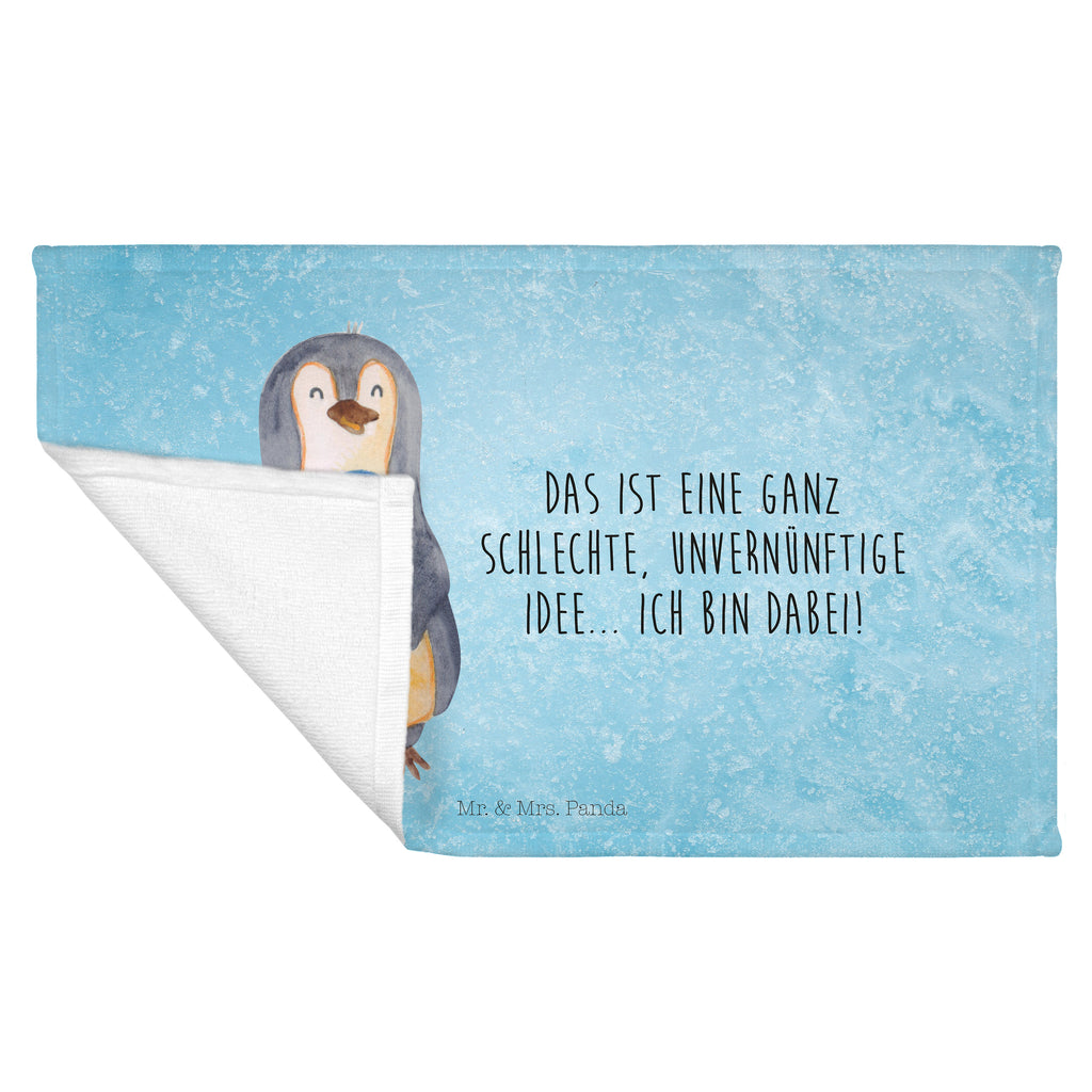 Gäste Handtuch Pinguin Lolli Gästetuch, Reisehandtuch, Sport Handtuch, Frottier, Kinder Handtuch, Pinguin, Pinguine, Lolli, Süßigkeiten, Blödsinn, Spruch, Rebell, Gauner, Ganove, Rabauke