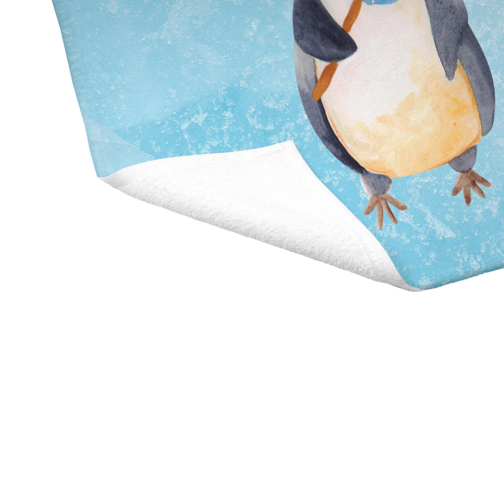 Gäste Handtuch Pinguin Lolli Gästetuch, Reisehandtuch, Sport Handtuch, Frottier, Kinder Handtuch, Pinguin, Pinguine, Lolli, Süßigkeiten, Blödsinn, Spruch, Rebell, Gauner, Ganove, Rabauke