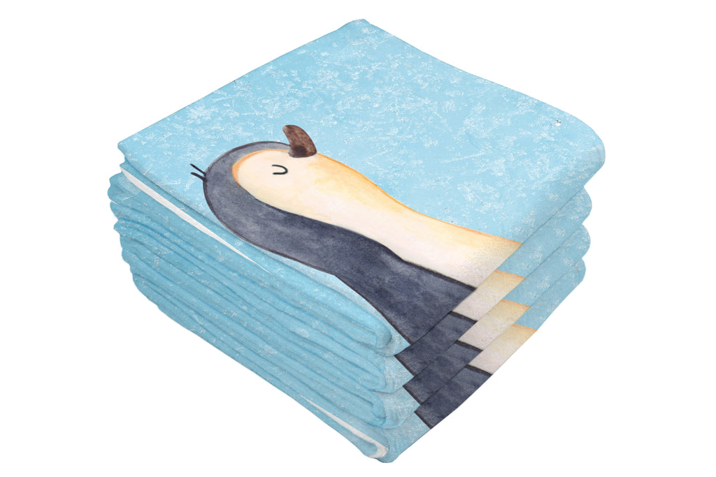 Gäste Handtuch Pinguin marschierend Gästetuch, Reisehandtuch, Sport Handtuch, Frottier, Kinder Handtuch, Pinguin, Pinguine, Frühaufsteher, Langschläfer, Bruder, Schwester, Familie