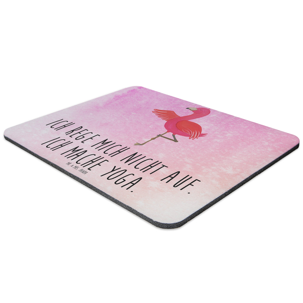 Mauspad Flamingo Yoga Mousepad, Computer zubehör, Büroausstattung, PC Zubehör, Arbeitszimmer, Mauspad, Einzigartiges Mauspad, Designer Mauspad, Flamingo, Vogel, Yoga, Namaste, Achtsamkeit, Yoga-Übung, Entspannung, Ärger, Aufregen, Tiefenentspannung