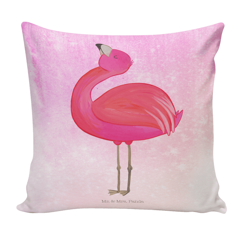 40x40 Kissen Flamingo stolz Kissenhülle, Kopfkissen, Sofakissen, Dekokissen, Motivkissen, Flamingo, stolz, Freude, Selbstliebe, Selbstakzeptanz, Freundin, beste Freundin, Tochter, Mama, Schwester