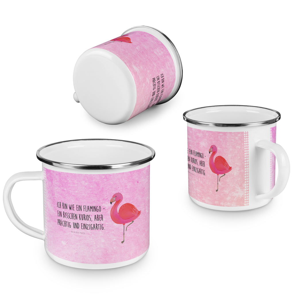 Camping Emaille Tasse Flamingo classic Campingtasse, Trinkbecher, Metalltasse, Outdoor Tasse, Emaille Trinkbecher, Blechtasse Outdoor, Emaille Campingbecher, Edelstahl Trinkbecher, Metalltasse für Camping, Kaffee Blechtasse, Camping Tasse Metall, Flamingo, Einzigartig, Selbstliebe, Stolz, ich, für mich, Spruch, Freundin, Freundinnen, Außenseiter, Sohn, Tochter, Geschwister