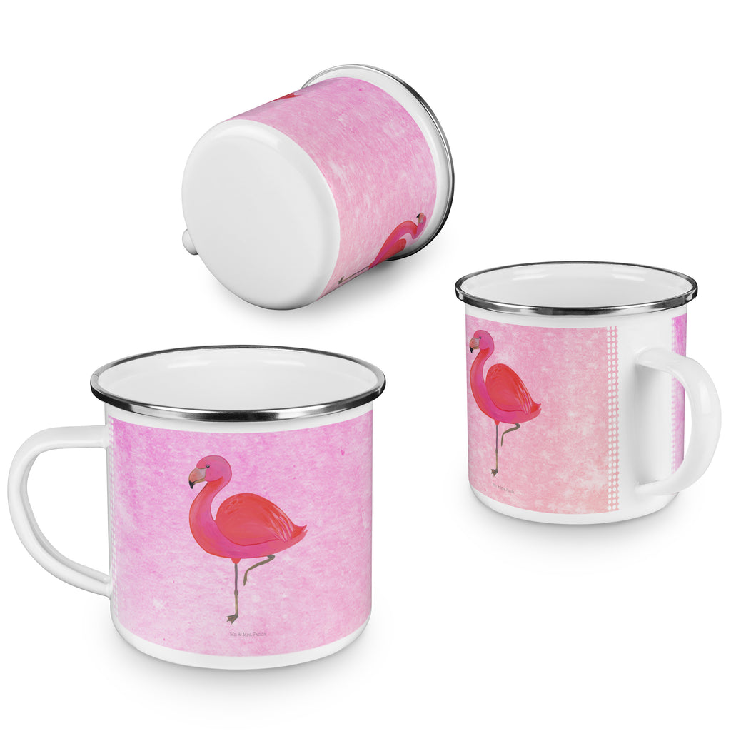 Camping Emaille Tasse Flamingo classic Campingtasse, Trinkbecher, Metalltasse, Outdoor Tasse, Emaille Trinkbecher, Blechtasse Outdoor, Emaille Campingbecher, Edelstahl Trinkbecher, Metalltasse für Camping, Kaffee Blechtasse, Camping Tasse Metall, Flamingo, Einzigartig, Selbstliebe, Stolz, ich, für mich, Spruch, Freundin, Freundinnen, Außenseiter, Sohn, Tochter, Geschwister