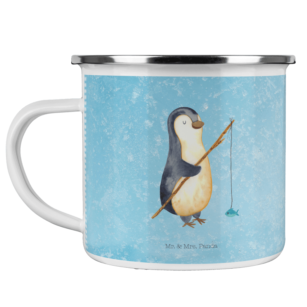 Camping Emaille Tasse Pinguin Angler Campingtasse, Trinkbecher, Metalltasse, Outdoor Tasse, Emaille Trinkbecher, Blechtasse Outdoor, Emaille Campingbecher, Edelstahl Trinkbecher, Metalltasse für Camping, Kaffee Blechtasse, Camping Tasse Metall, Pinguin, Pinguine, Angeln, Angler, Tagträume, Hobby, Plan, Planer, Tagesplan, Neustart, Motivation, Geschenk, Freundinnen, Geschenkidee, Urlaub, Wochenende