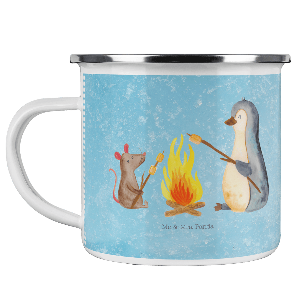 Camping Emaille Tasse Pinguin Lagerfeuer Campingtasse, Trinkbecher, Metalltasse, Outdoor Tasse, Emaille Trinkbecher, Blechtasse Outdoor, Emaille Campingbecher, Edelstahl Trinkbecher, Metalltasse für Camping, Kaffee Blechtasse, Camping Tasse Metall, Pinguin, Maus, Pinguine, Lagerfeuer, Leben, Arbeit, Job, Motivation, Büro, Büroalltag, Lebensspruch, Lebensmotivation, Neustart, Liebe, grillen, Feuer, Marshmallows