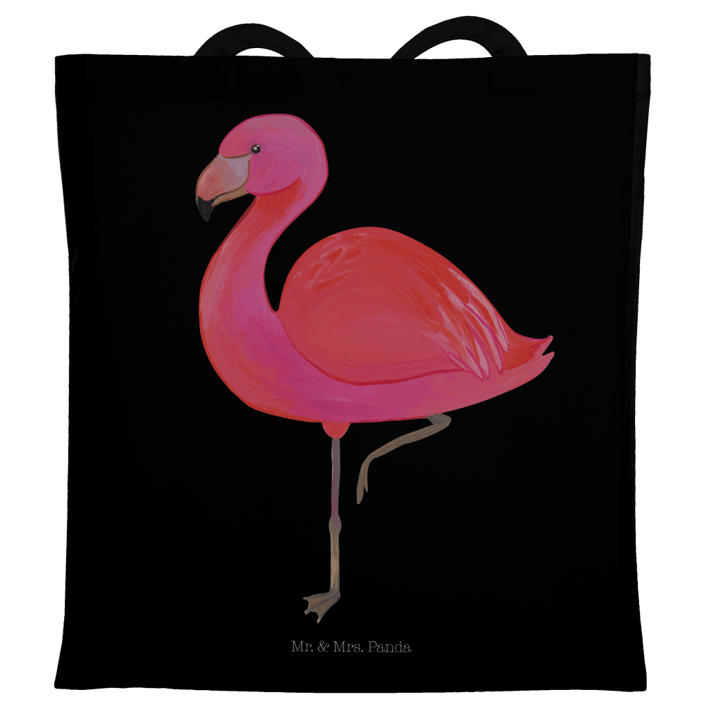 Tragetasche Flamingo classic Beuteltasche, Beutel, Einkaufstasche, Jutebeutel, Stoffbeutel, Flamingo, Einzigartig, Selbstliebe, Stolz, ich, für mich, Spruch, Freundin, Freundinnen, Außenseiter, Sohn, Tochter, Geschwister
