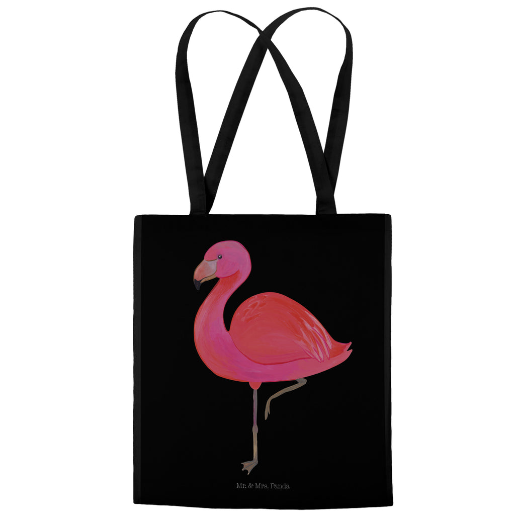 Tragetasche Flamingo classic Beuteltasche, Beutel, Einkaufstasche, Jutebeutel, Stoffbeutel, Flamingo, Einzigartig, Selbstliebe, Stolz, ich, für mich, Spruch, Freundin, Freundinnen, Außenseiter, Sohn, Tochter, Geschwister