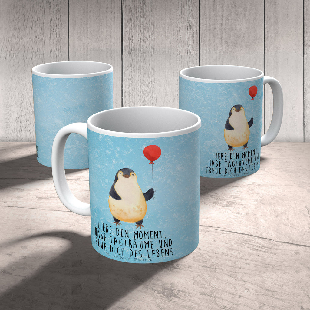 Tasse Pinguin Luftballon